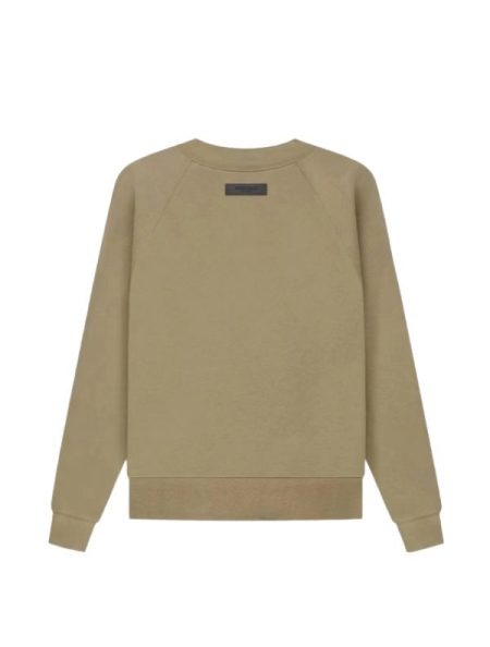 Essentials Fear of God Crewneck Sweatshirt Oak
