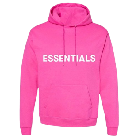 Fear of God Essentials Hoodie Pink