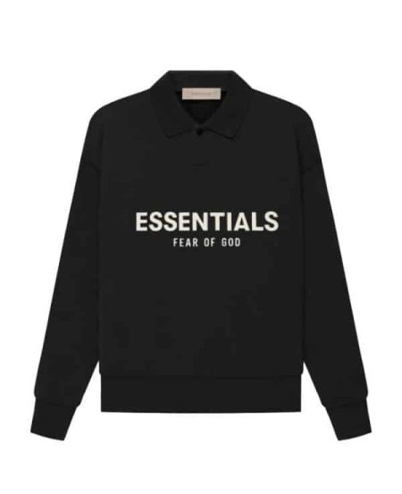 Essentials Fear of God Black Sweatshirt