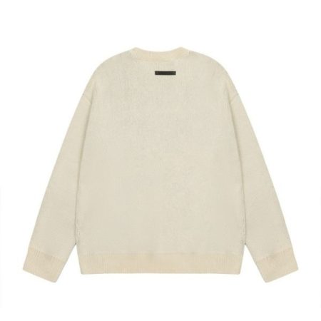 Essentials Classic Round Sweater Apricot
