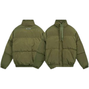 Essentials Puffer Jacket Army Green