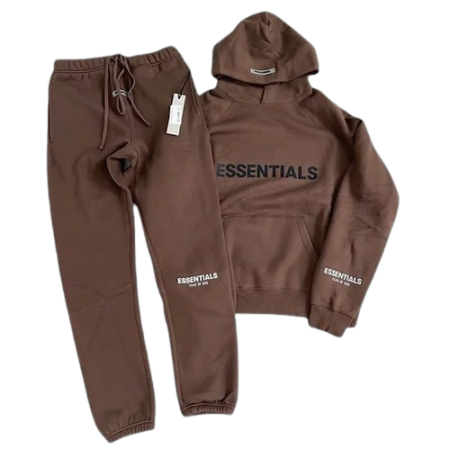Essentials Fear Of God Tracksuit – Brown